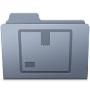 Stock Folder Graphite icon